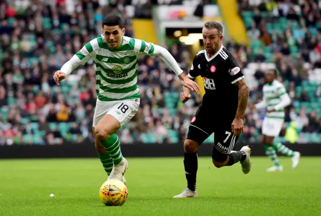 Tom Rogic and Dougie Imrie