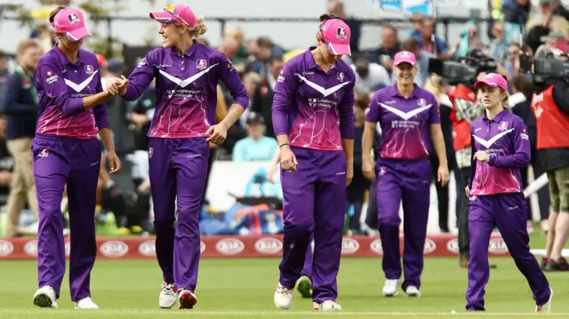 Loughborough Lightning take the field