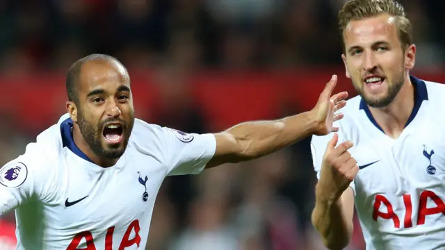 Lucas Moura & harry Kane