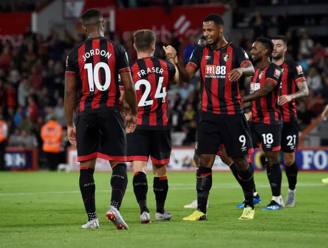 Ryan Fraser scores for Bournemouth