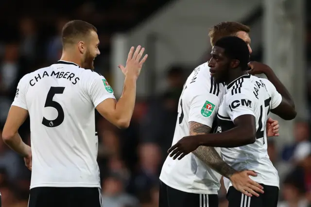 Aboubakar Kamara scores for Fulham