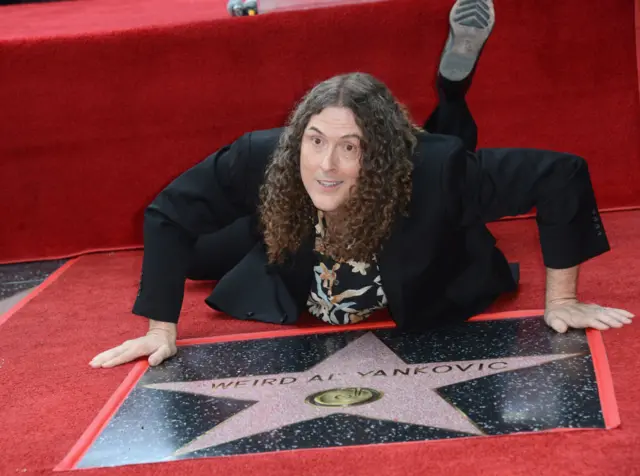Comedian Weird Al Yankovic