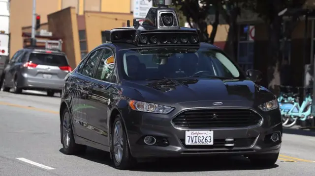 Uber driverless car