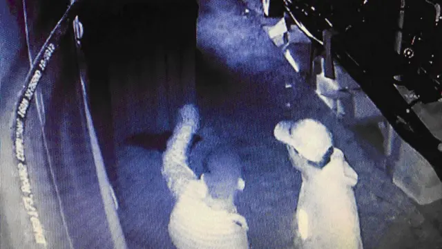 One of CCTV images