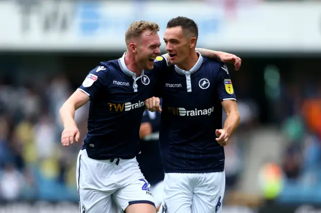 Millwall celebrate