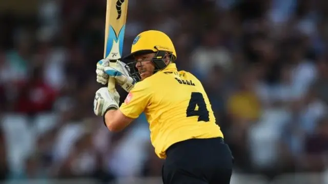 Ian Bell in action this summer for Birmingham Bears