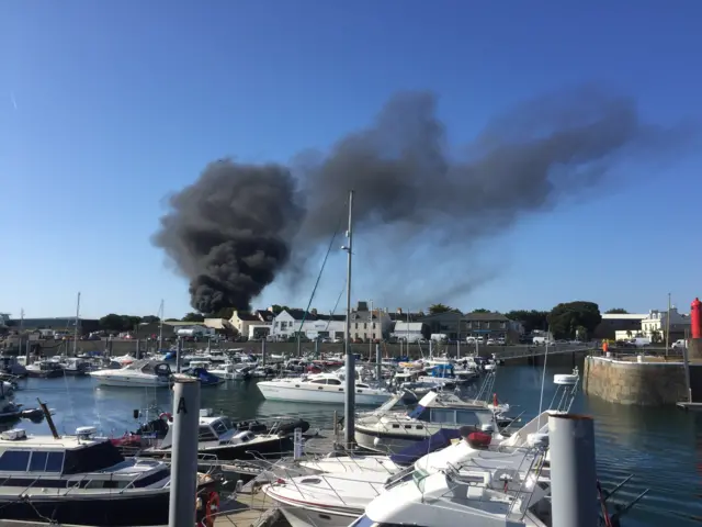 Guernsey fire