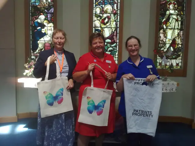 Maureen Turner, Wendy Baugh and Julie Le Long