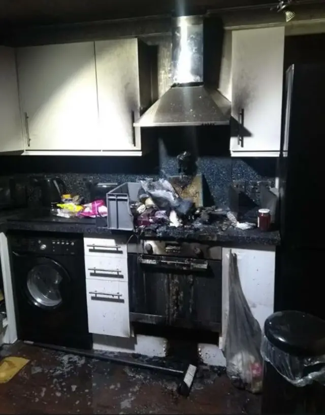 kitchen fire