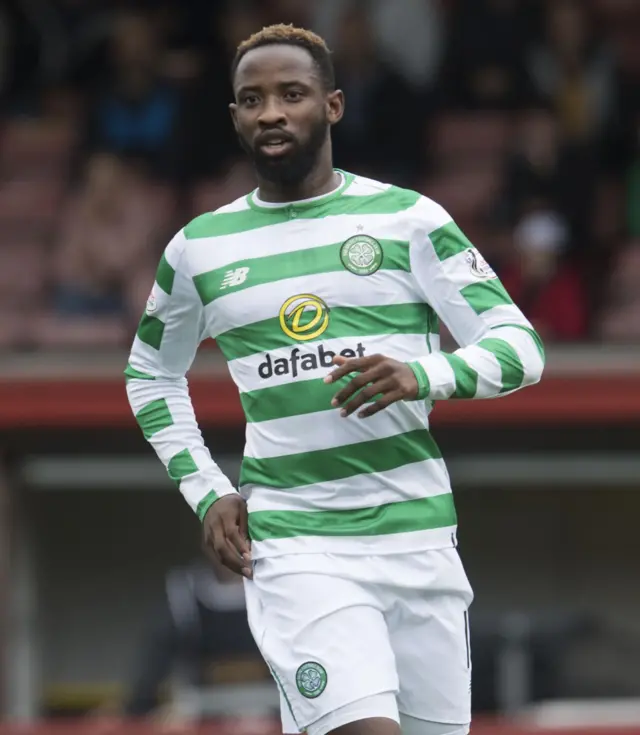 Celtic striker Moussa Dembele