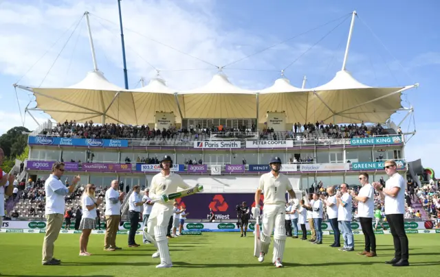 Alastair Cook and Keaton Jennings