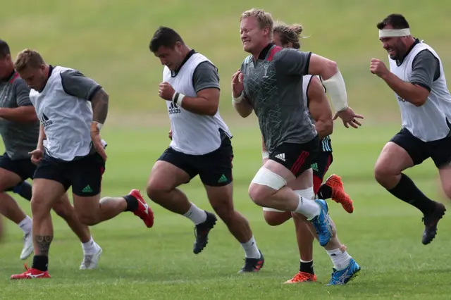 Pre-season training at Harlequins