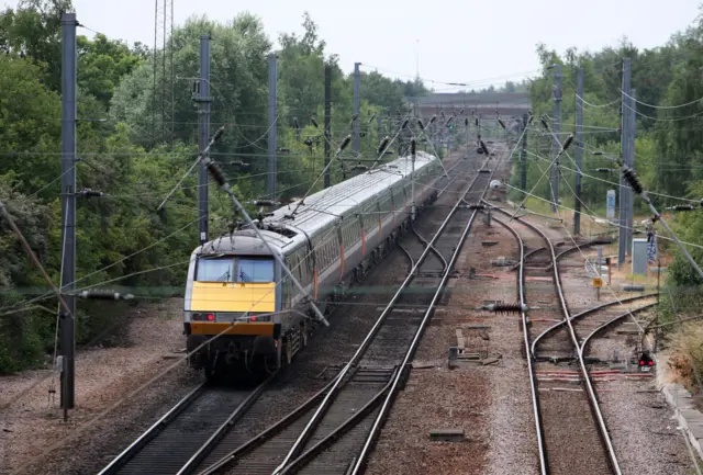 An LNER train