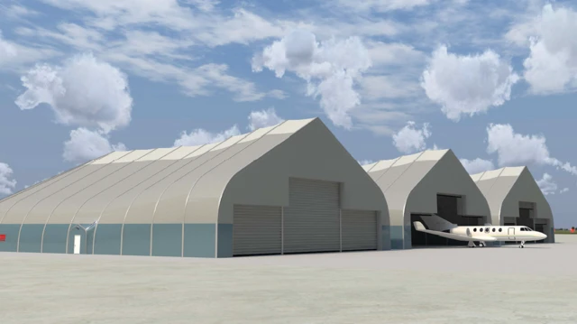 Concept of new hangars