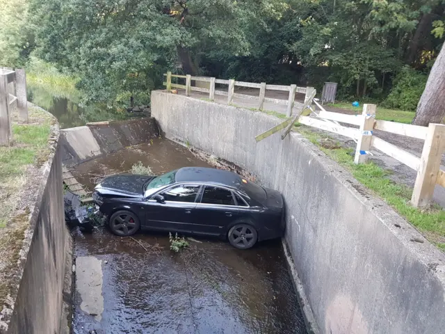 Audi crash