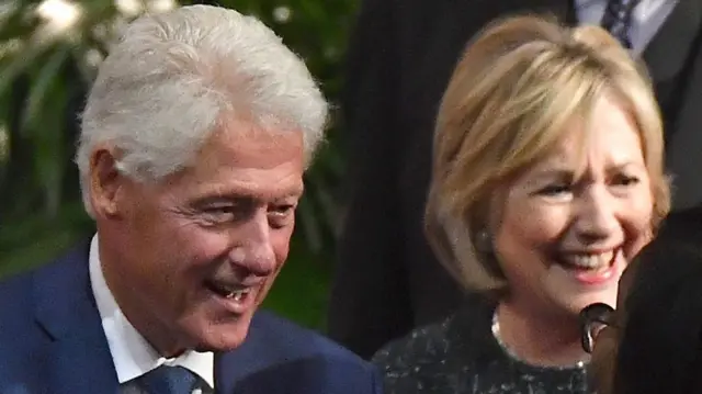 Bill and Hillary Clinton