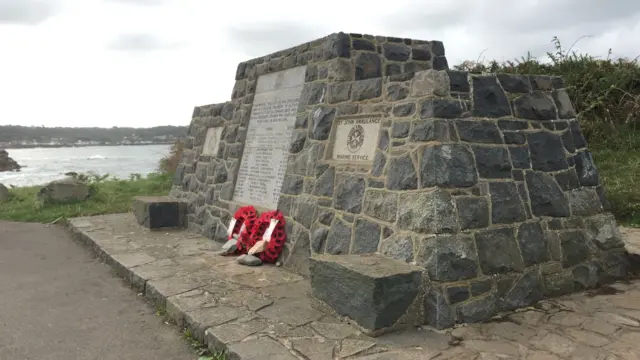 MV Prosperity monument