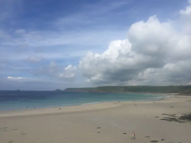 Sennen beach