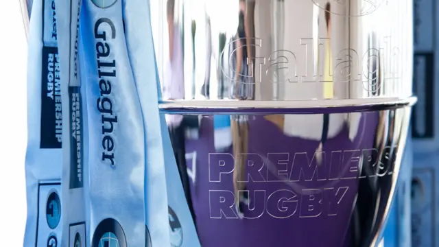 Premiership Rugby trophy