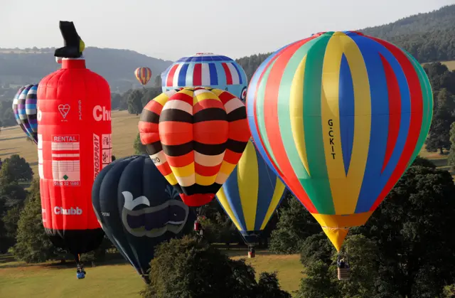 Chatsworth balloons