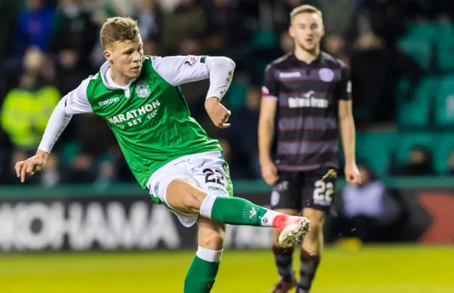 Florian Kamberi was on target in a 2-1 win for Hibs when Motherwell were last at Easter Road in January