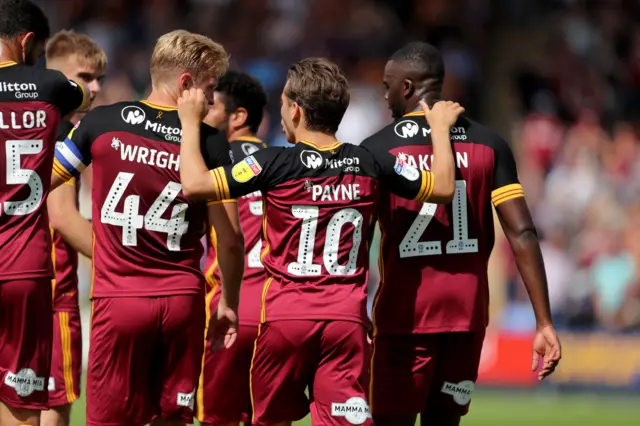 Bradford celebrate