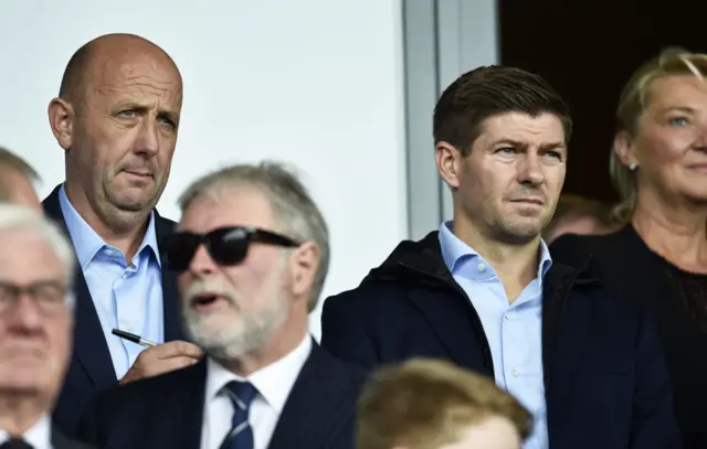 Gary McAllister and Steven Gerrard