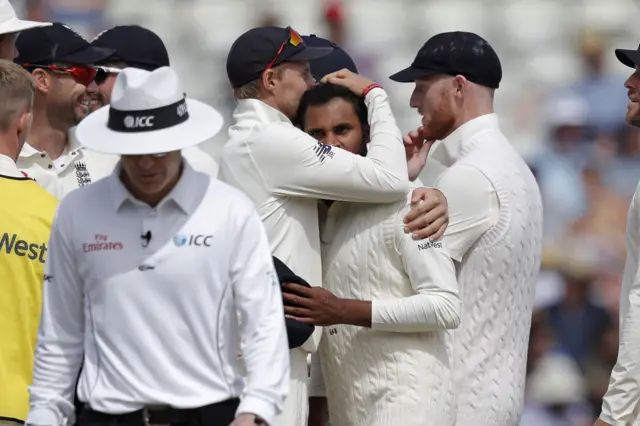 Adil Rashid and Joe Root