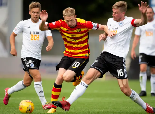 Ayr United were 2-0 winners at Firhill in the League Cup last weekend