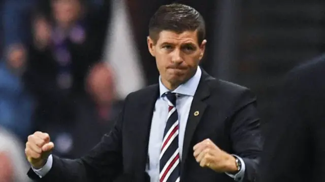 Rangers manager Steven Gerrard