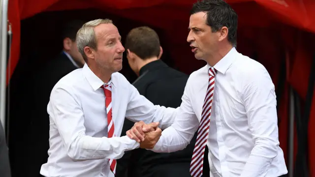 Lee Bowyer and Jack Ross