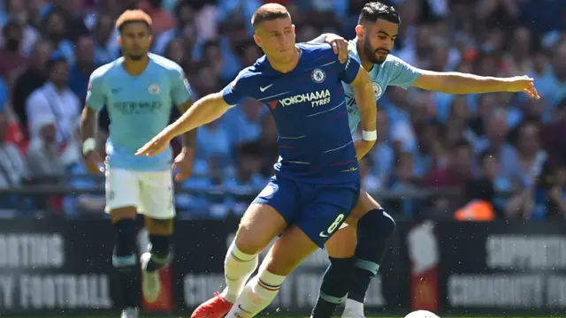 Ross Barkley and Riyad Mahrez