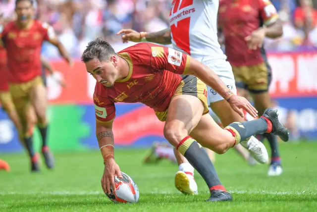 Catalans Dragons' Tony Gigot