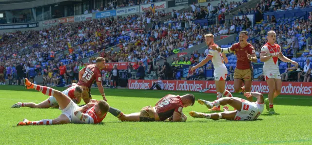 Catalans Dragons' Benjamin Garcia