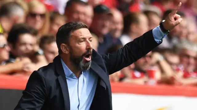 Aberdeen manager Derek McInnes