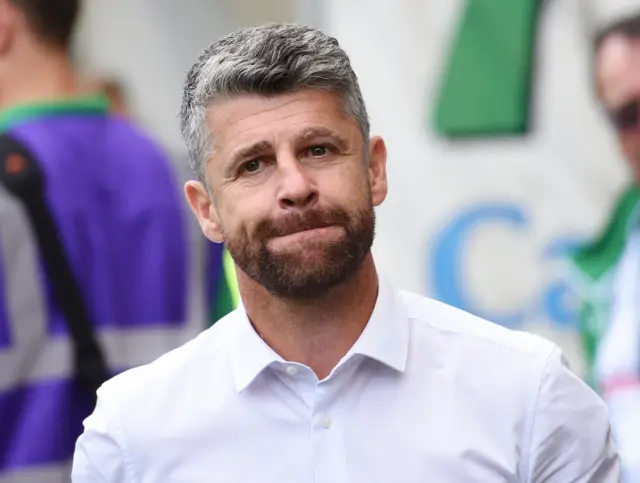 Motherwell manager Stephen Robinson