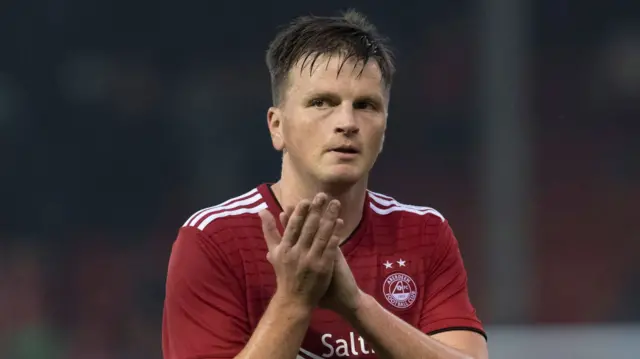 Aberdeen midfielder Stephen Gleeson