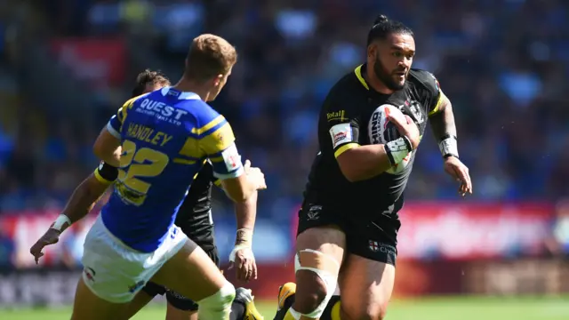 Warrington Wolves' Ben Murdoch-Masila