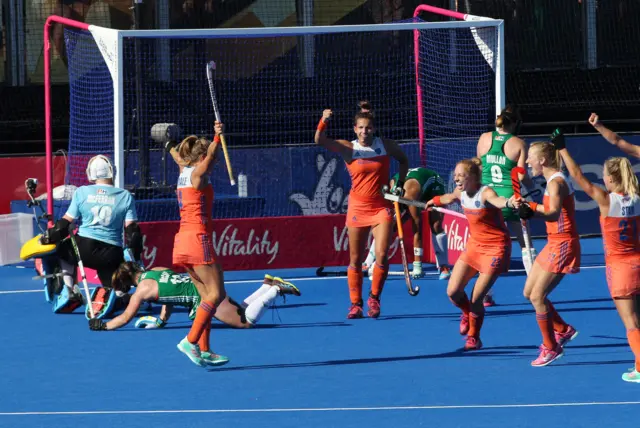 Netherlands celebrate