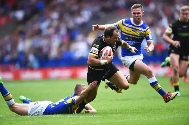 Warrington Wolves 14-6 Leeds Rhinos