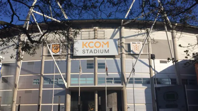 The KCom Stadium is the home of both Hull City and Hull FC