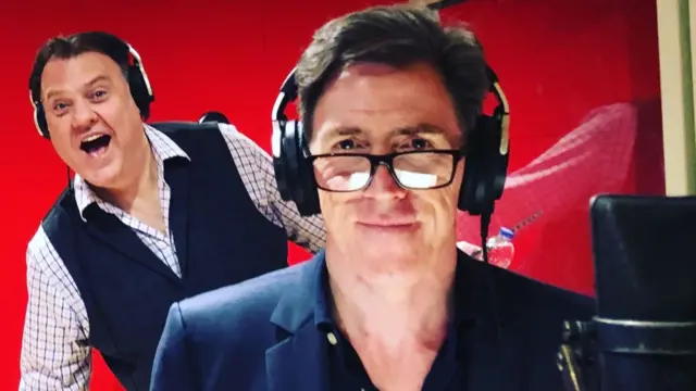 Sir Bryn Terfel and Rob Brydon