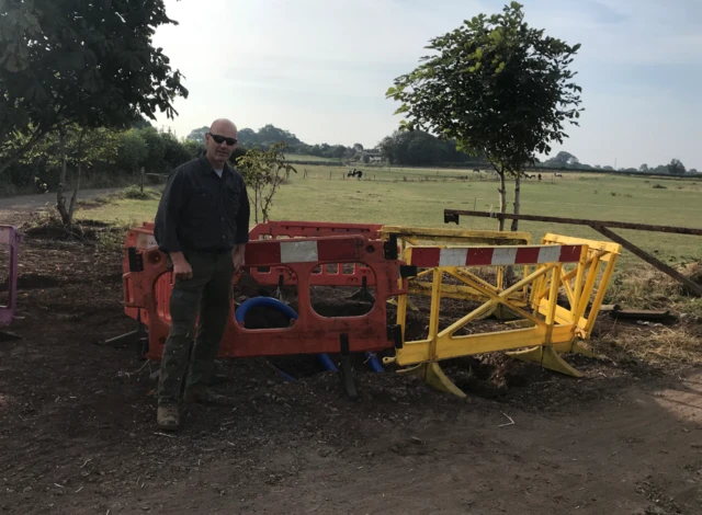 Ditch on Farm