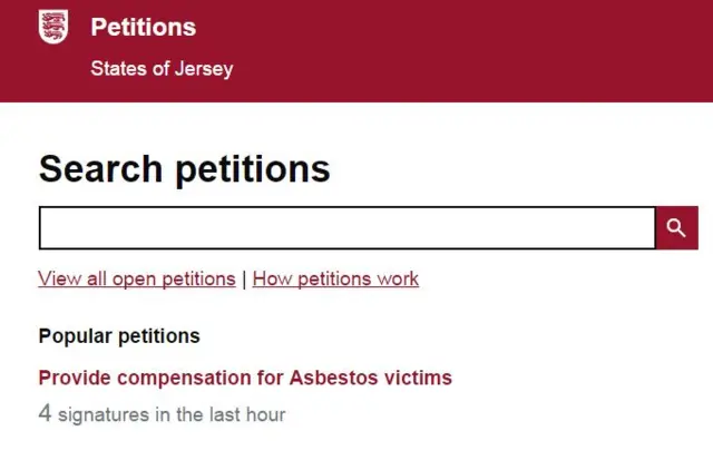 Petition site