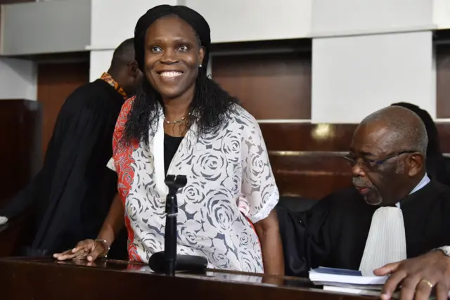 Simone Gbagbo in court