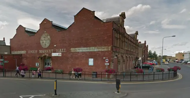 Goole market.