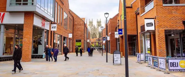 Flemingate retail center in Beverley