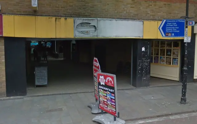 Former supermarket in Gillingham