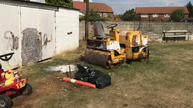Damage at Whitley Bridge Cricket Club