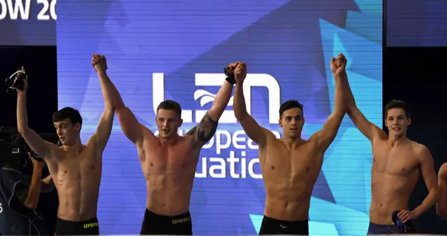 Great Britain medley relay team